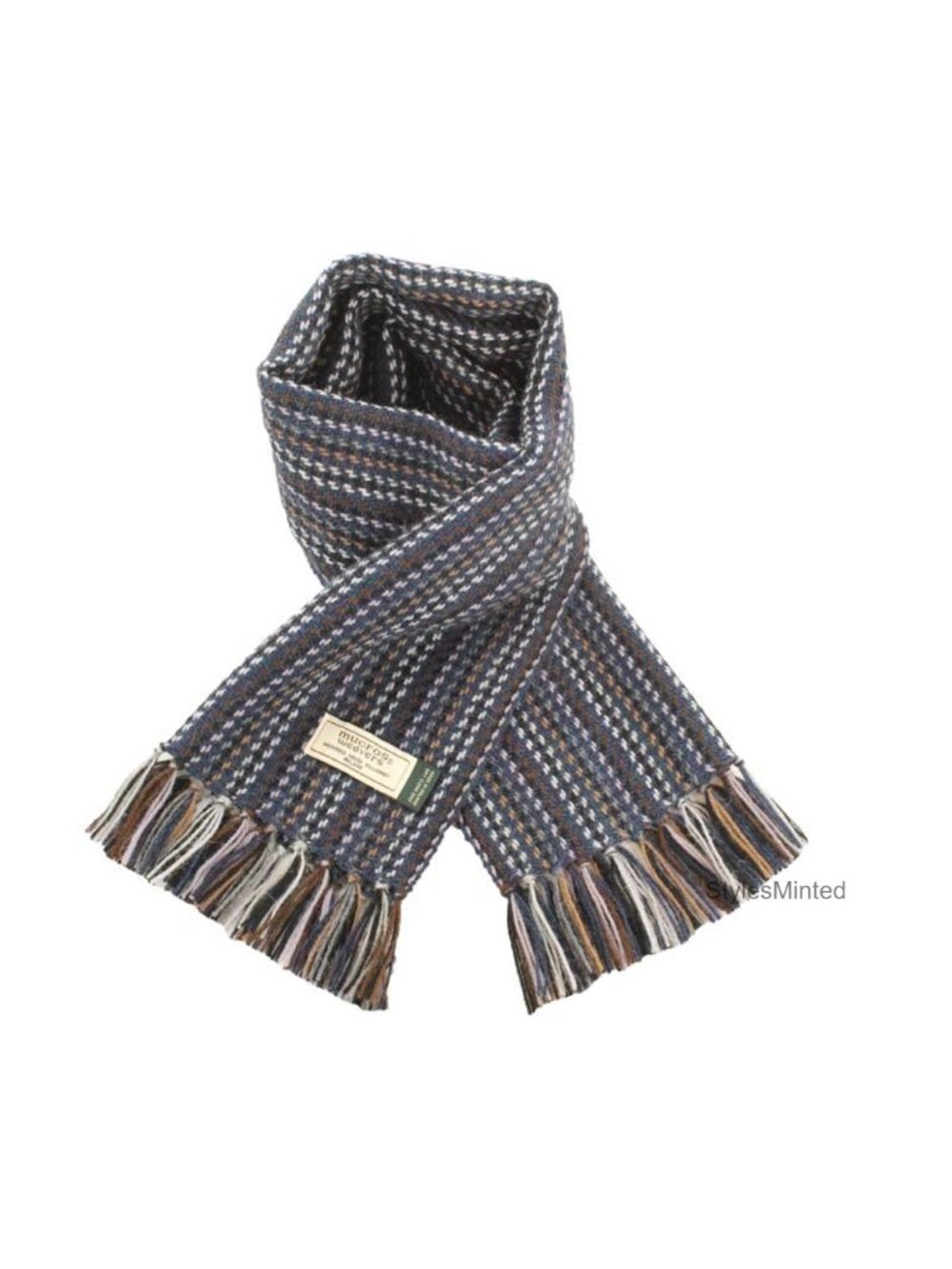 100% Alpaca Wool Scarf 12x68 Ireland Made